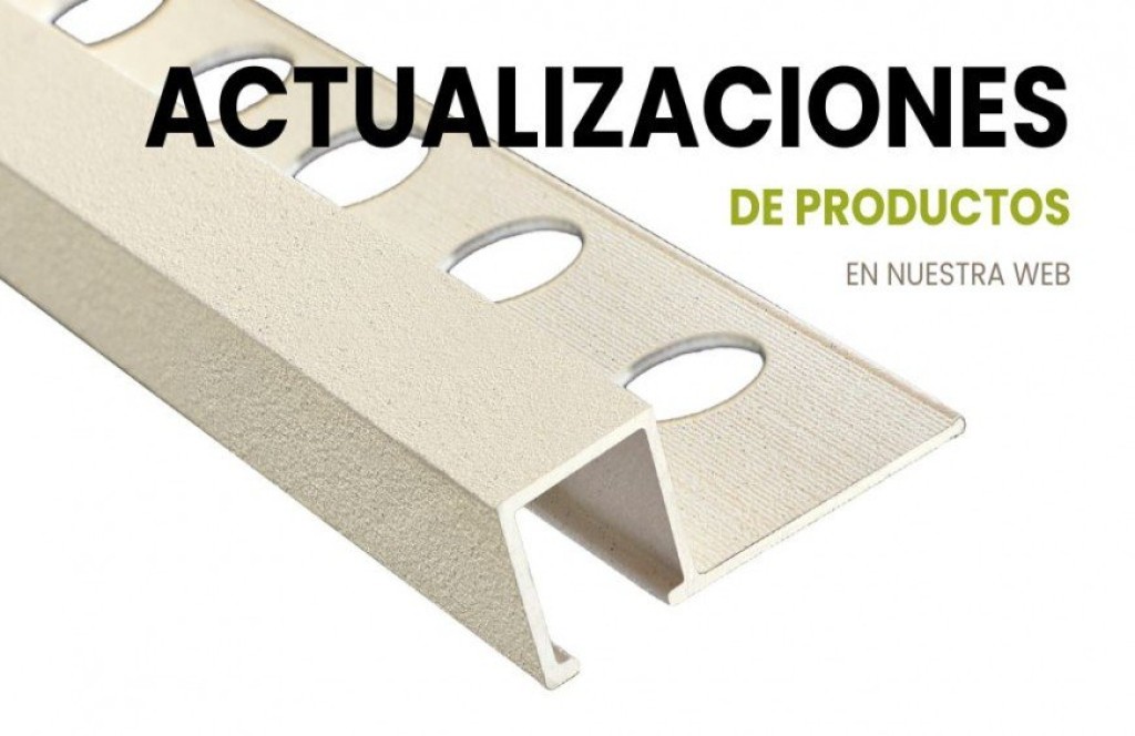 Hemos actualizado el apartado productos de nuestra web