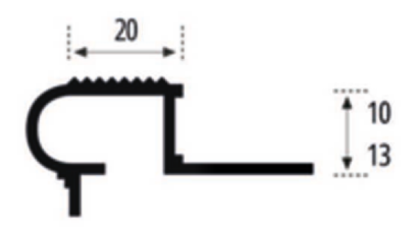 Esquema Peldaño Lux 10 / 13