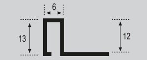 Esquema Perfil y Listelo 12·6
