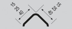 Esquema Escuadra Acero
