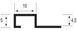 Esquema Profile and Listel 5·10