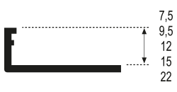 Esquema Aluminium Straight Profile