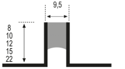 Esquema Aluminium Expansion Joint